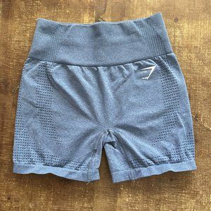 Gymshark  - Vital seamless 2.0 shorts - Size: small - Color: evening blue marl